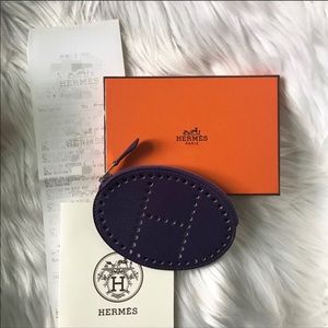 Hermès Evelyne Porte Monnaie Coin Purse  Iris